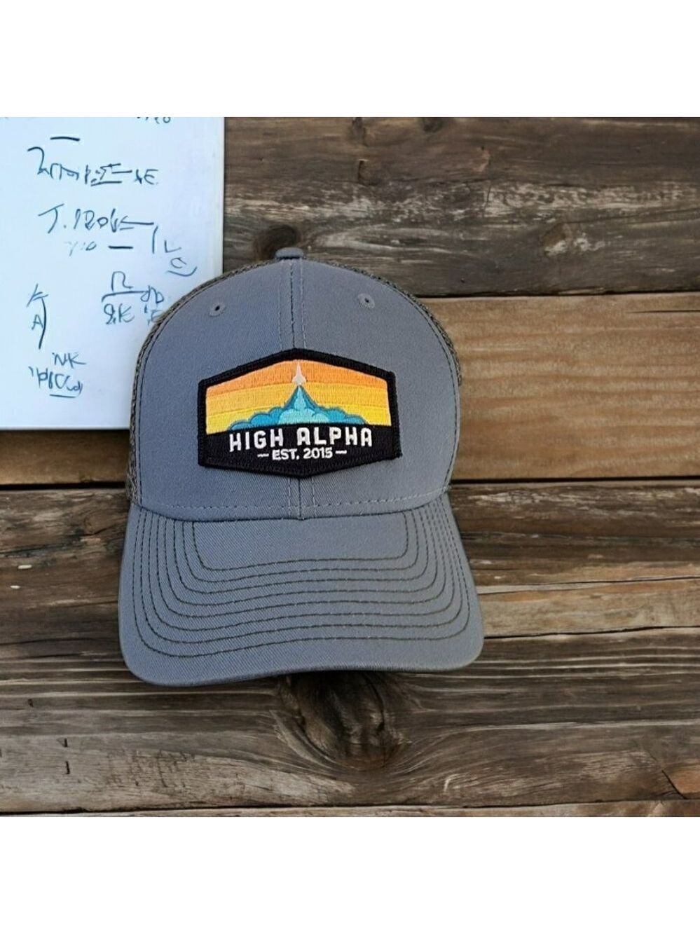 High Alpha Trucker's Cap - Dress Like You're in a Think Tank